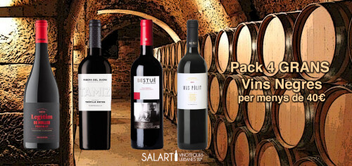 Pack 4 Grans Vins Negres